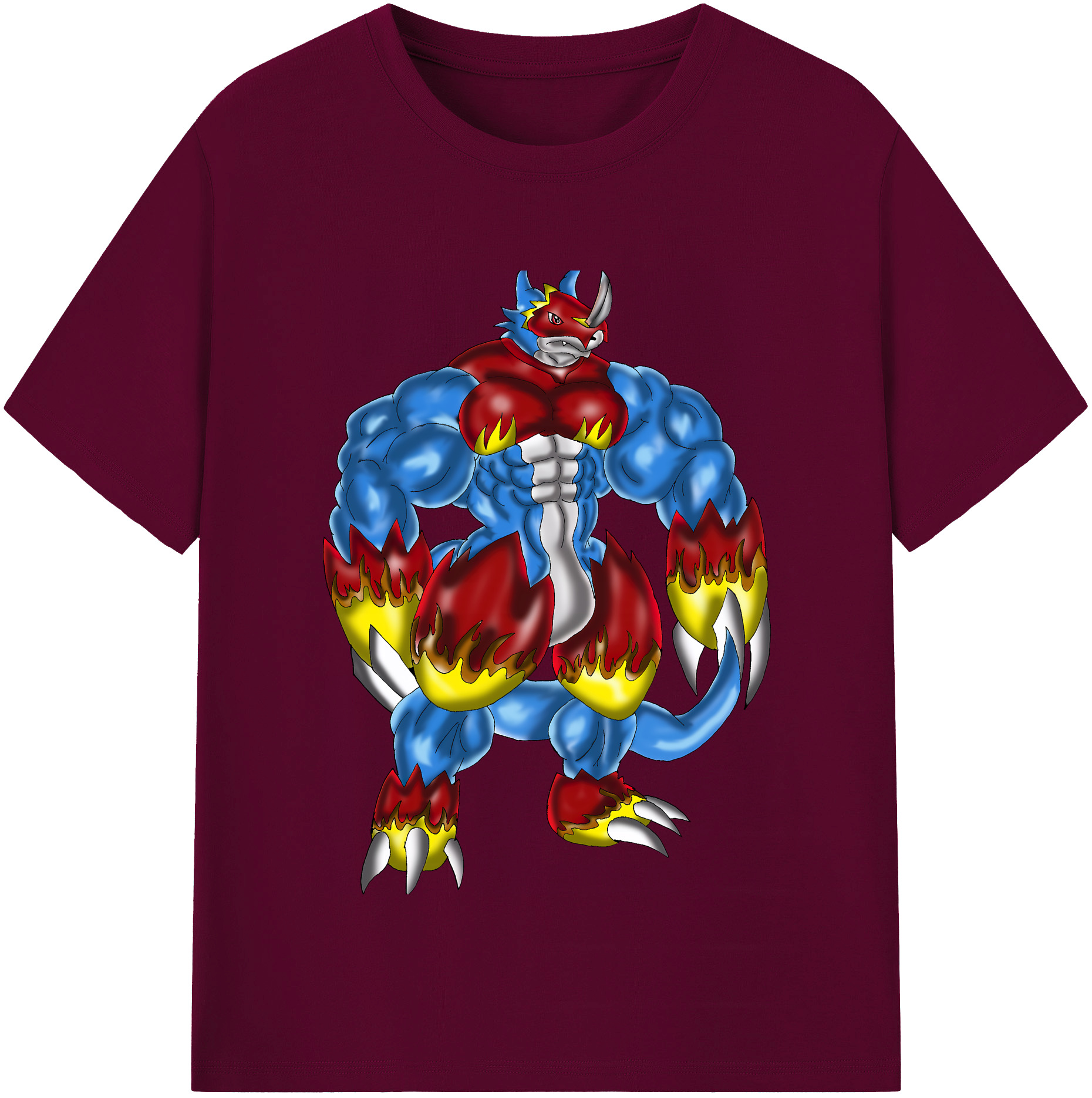 （画像用） Digimon デジタルモンスター/デジモン レディースカジュアルプリントTシャツ（綿100％）